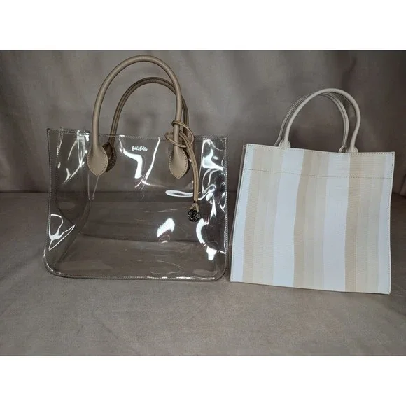 Folli Follie Clear Double Handbag - Picture 5 of 13